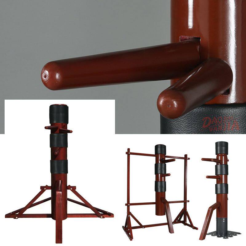 木人桩成人咏春拳标准立式传统实木单人家用训练武术搏击散打工厂