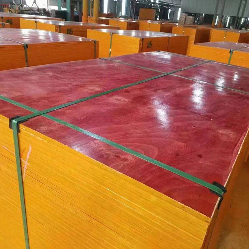工地建筑模板防水耐磨厂家直销小红板覆膜木板工程胶合板
