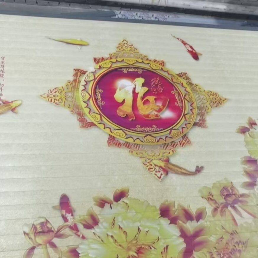 彩绘电动卷帘门彩画保温门车库门卷闸门彩画卷帘门