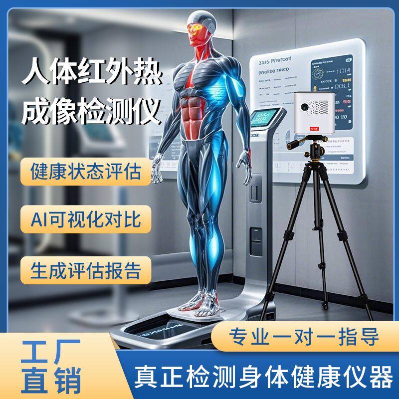 移动人体红外红外热成像可视化检测仪中医亚健康理疗养生CT热像仪