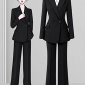 套装 正装 春秋时尚 职业装 高级气质工作服女神西服外套 新款 西装