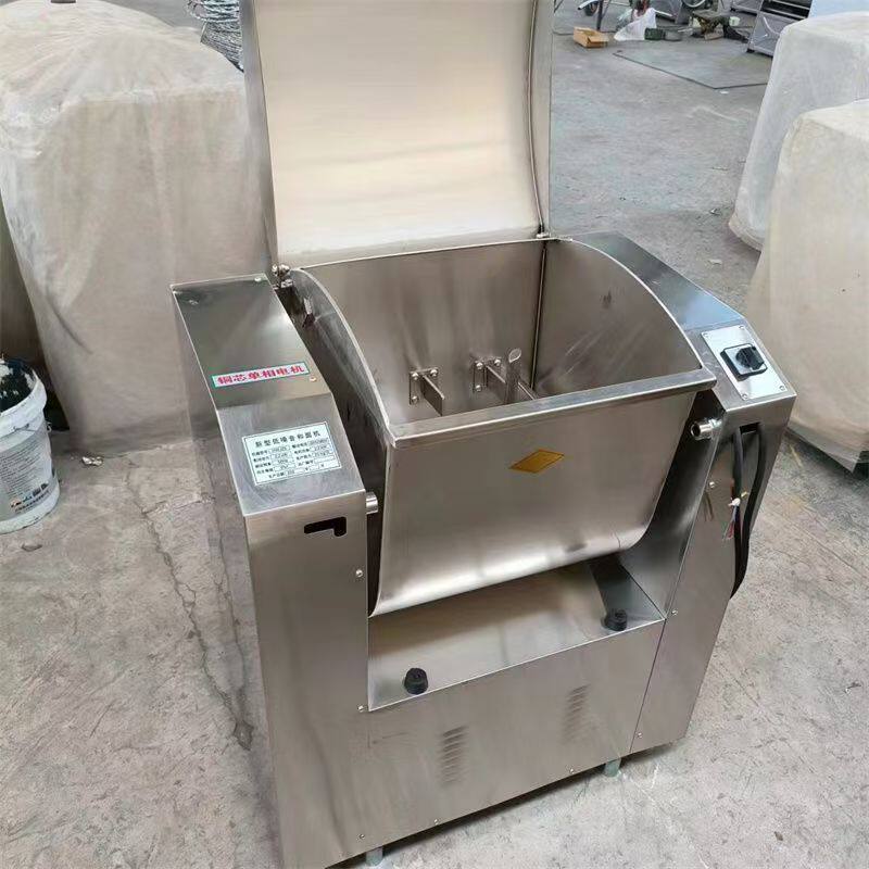 全自动不锈钢静音卧式和面机低噪音和面机商用拉面板面硬软面专用