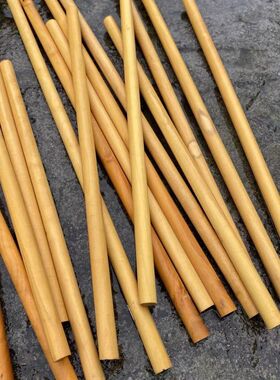 棒针木制小叶黄杨木圆棒毛衣针可拆环针圆木棒半成品DIY材料棍