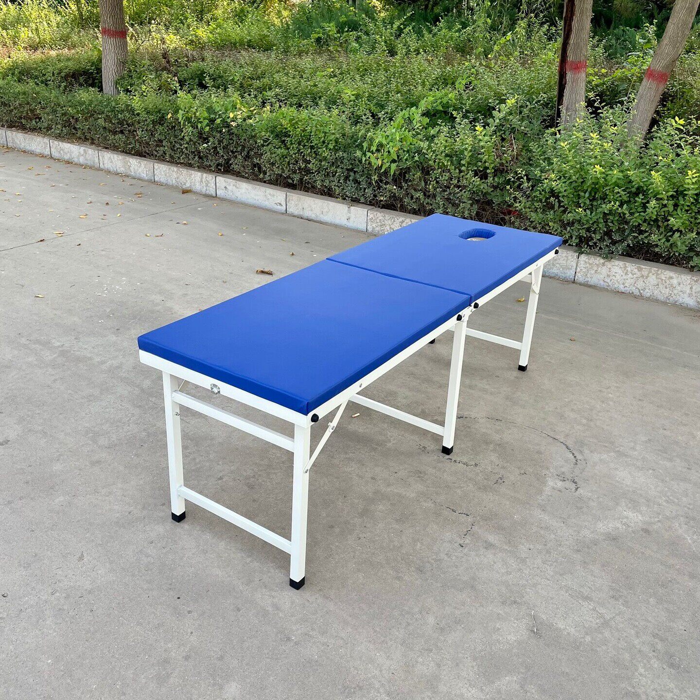 便携式折叠按摩床美容床艾灸熏蒸理疗床中医推拿床正骨推拿检查床