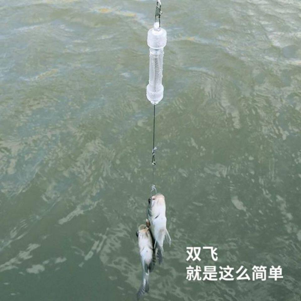 自动钓鱼神器新型自动钓鱼钩绑好鱼钩卡点不跑鱼具大全