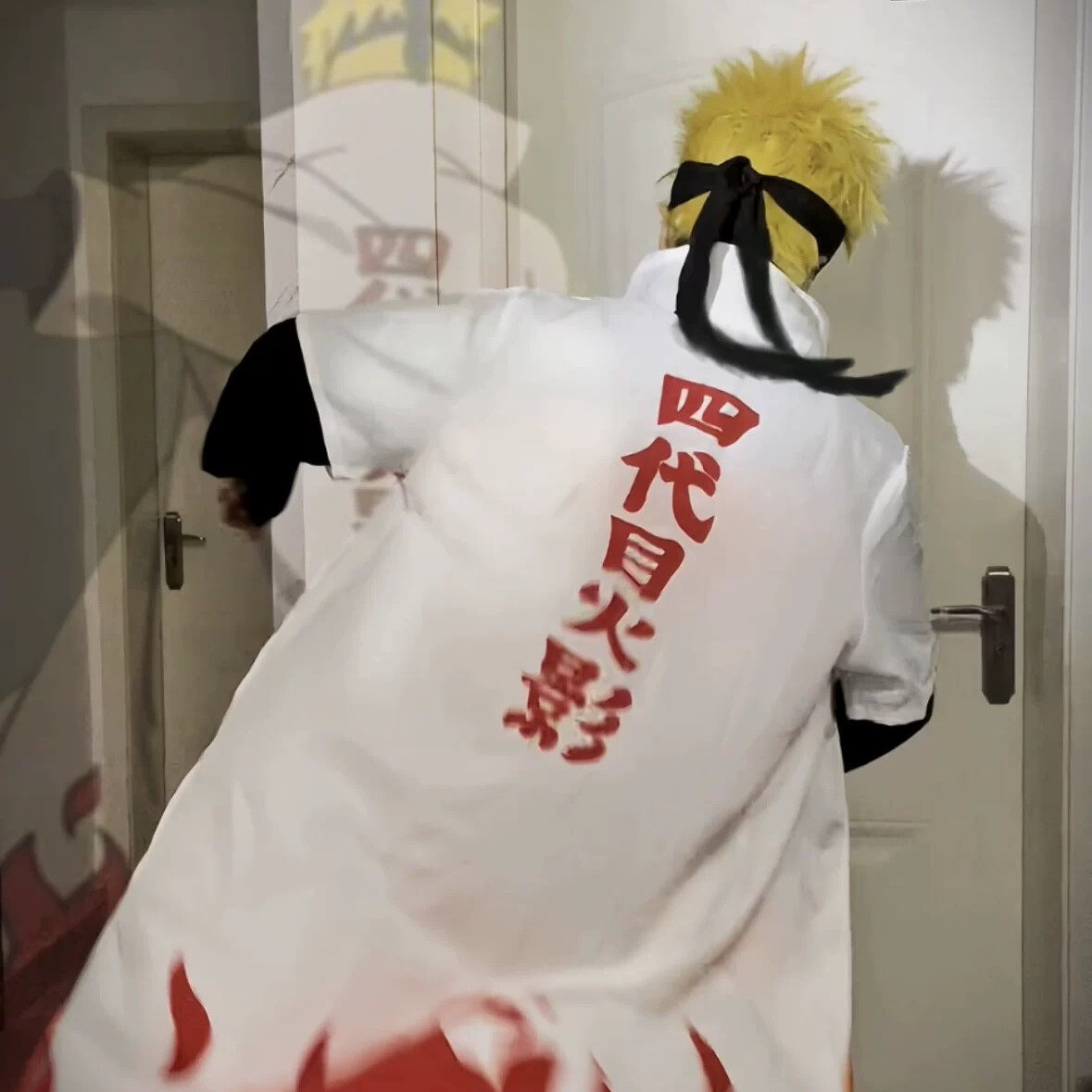 火影四代目披风晓组织衣服波风水门COSPLAY服装外套鸣人佐助动漫