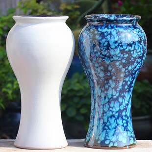 九尾狐专用花盆悬崖透气简约粗陶多肉陶瓷细高庭院特惠大号鱼尾盆