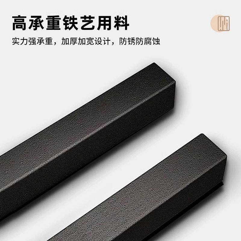 货架自己组装书架置物架落地书柜铁艺钢木储物架多层简易收纳客厅