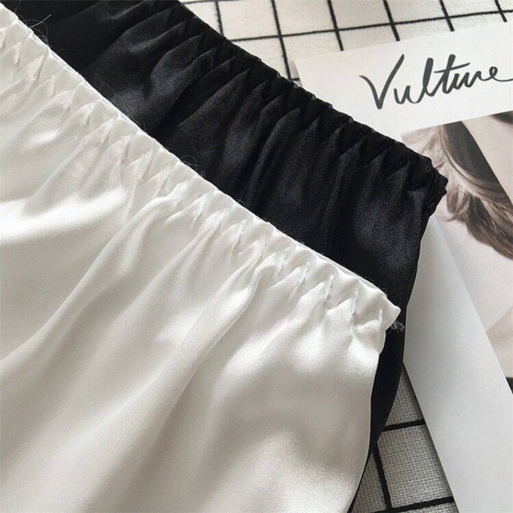 [南极人]安全裤蕾丝边不卷边夏季三分冰丝配裙子凉感可外穿女打底