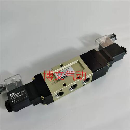 parker型电磁阀PHS530C-03-24V 220V PHS530C-10-220V三位五通阀