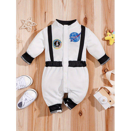 H 57215 Kid's Astronaut Onesie 男童宇航员连体衣跨境外贸