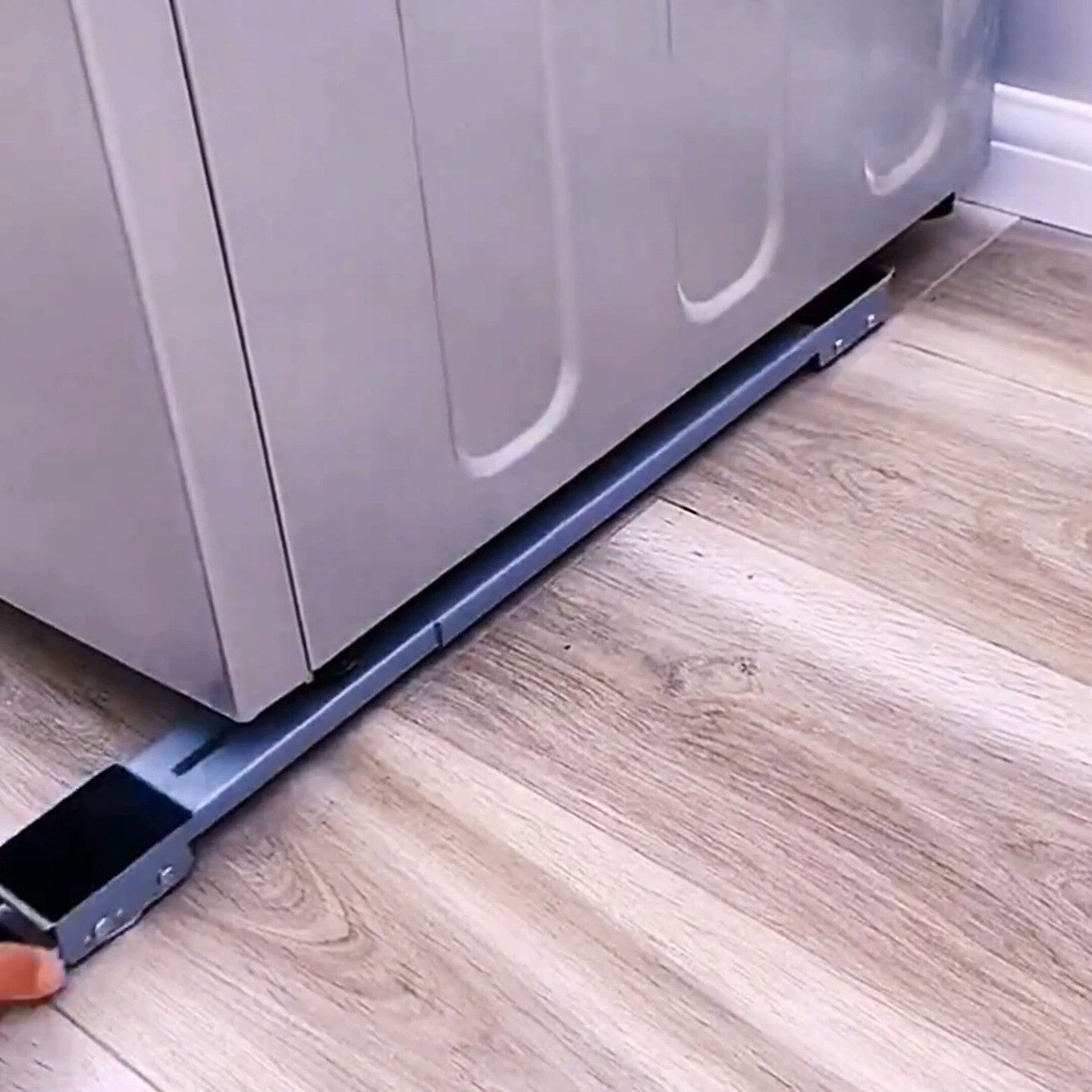 洗衣机冰箱通用伸缩底座架可移动滑轮托架加高防震脚垫置物支架子