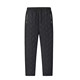Fleece Pants With Men design Black stitching and