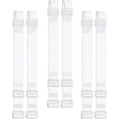 Clear Bra Straps Invisible Adjustable Bra Strap 3 Pair