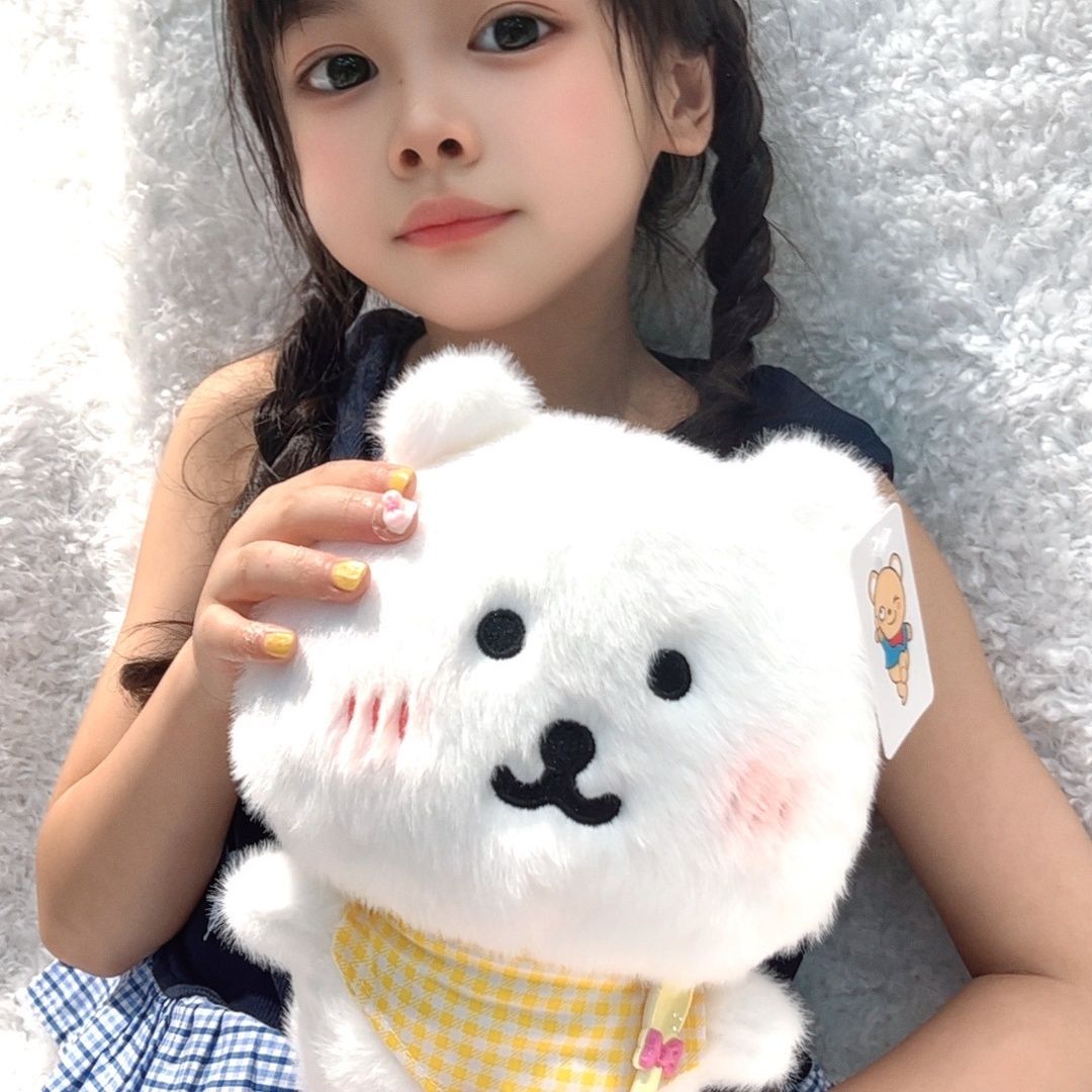 超萌高颜值20cm棉花娃娃小熊网红