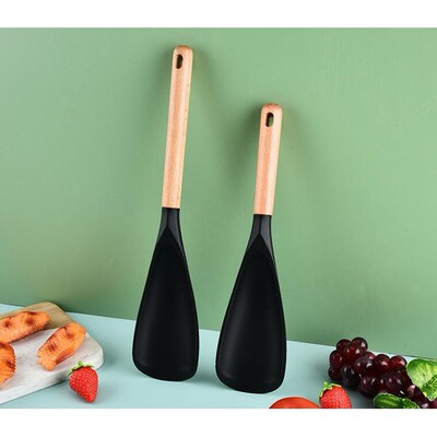 Pcs Silicone Cooking Spoon for Nonstick Cookware Heat