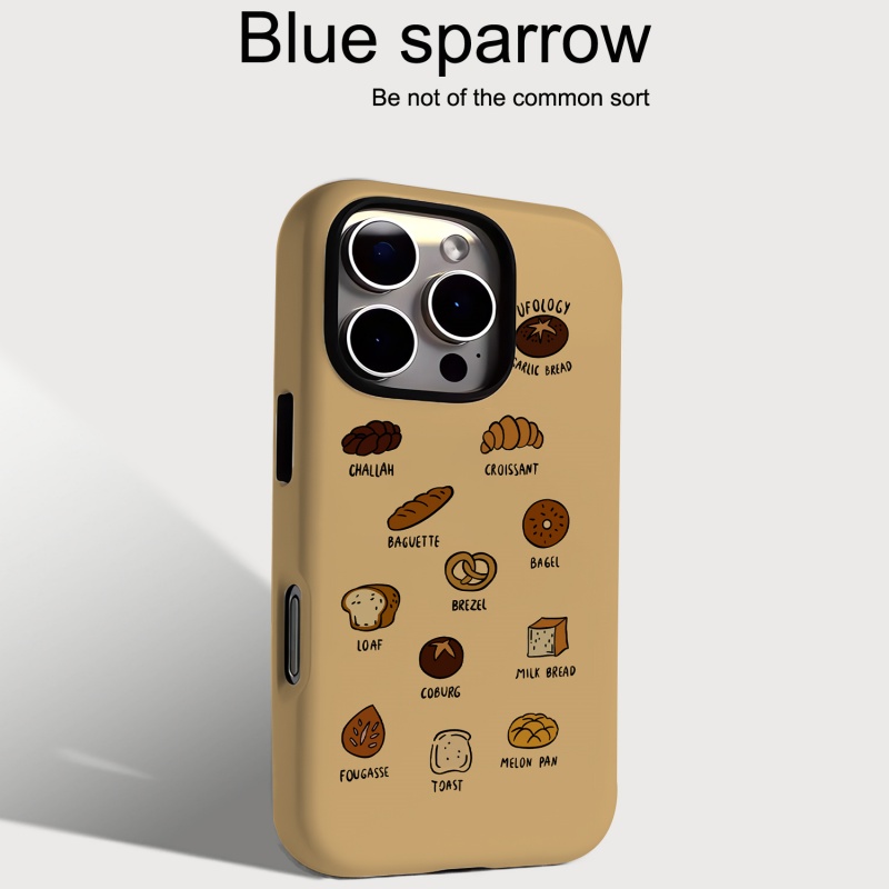 ins面包合集二合一菲林手机壳