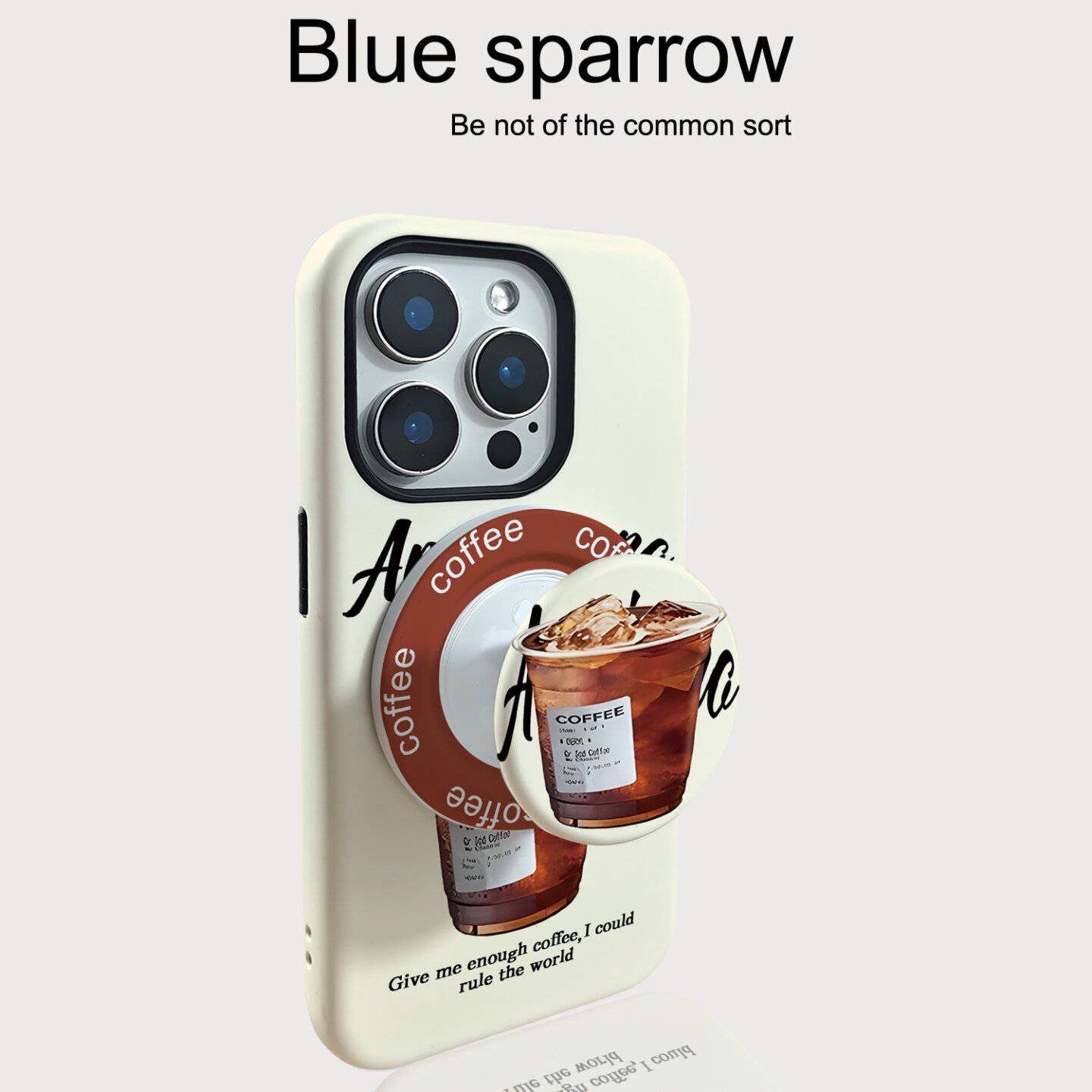 夏日冰美式适用iPhone16手机壳苹果16promax磁吸支架二合一菲林15/15pro全包13/14男女16pro磨砂15pm防摔12潮