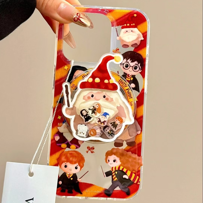 哈利波特摇摇乐磁吸支架手机壳