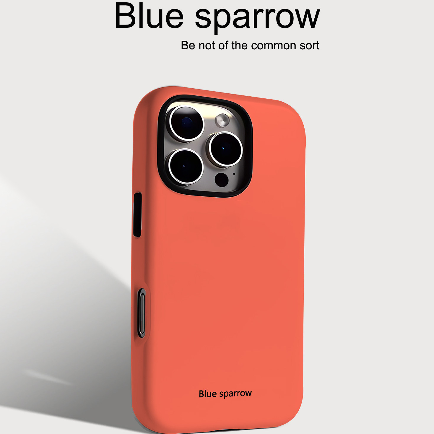 简约个性新款浅橙适用iPhone17手机壳苹果17promax二合一菲林16/15pro女15时尚14p防摔15pm华为mate70小米17