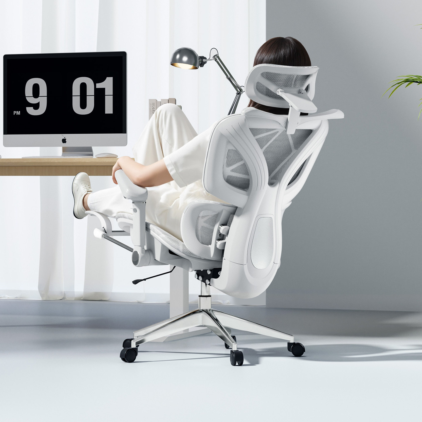 人体工学椅子720&deg;扶手电竞椅家用久坐舒适办公椅靠背座椅电脑椅