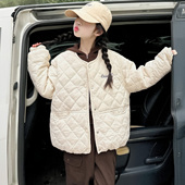女童夹棉轻薄小棉袄内搭儿童校服神器中大童棉服冬季 儿童棉衣外套