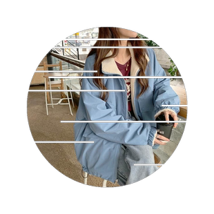 2026新款秋冬韩版学生宽松百搭复古工装加绒加厚长袖棉服外套女装