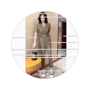 欧货高级感工装连体衣女2026夏新款小个子高腰九分西装领连体裤子