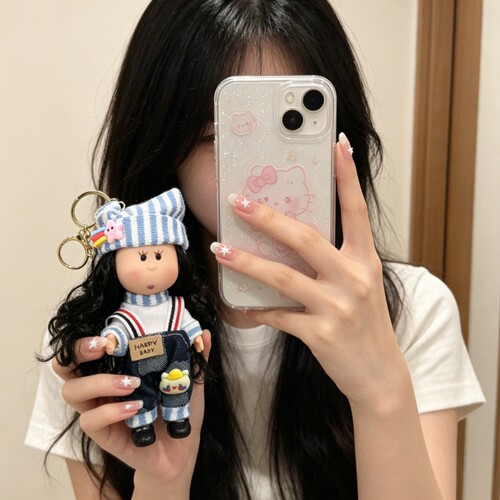 14cm迷你土豆娃娃mia公仔挂件洋娃娃玩偶女孩玩具摆件挂件钥匙扣