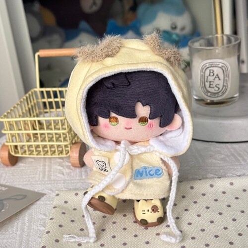 10cm娃衣新品“汪汪奶糕”棉花娃娃衣服换装可爱超萌无属性现货
