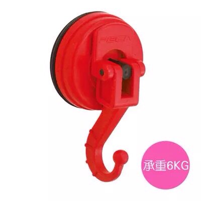 feca台湾橡胶海马挂钩6kg吸盘