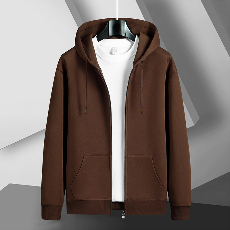 高档卫衣男有加绒和薄款两种选择