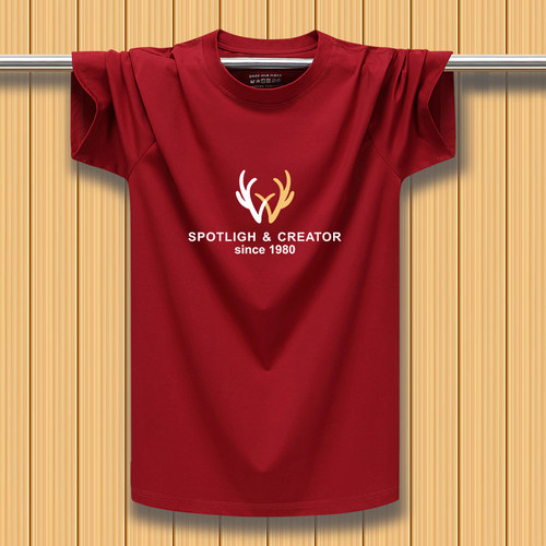 新款上衣美式高街正肩短袖t恤