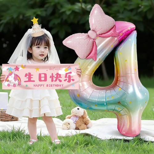 生日场景布置装饰10气球2