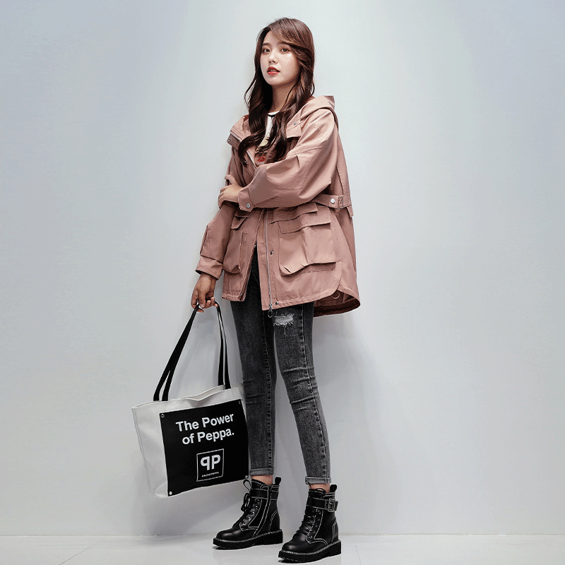 have cash less than that is registered in the accounts coat Autumn 2022 new pattern Korean Edition Easy Drawstring spring and autumn Hooded Windbreaker ins tidein the Play mode/Anime/Periphery/cos/Board games , Quadratic element Antiquity clothing, Antique first dress category - from Buy2taobao.com to provide professional Taobao agent buy service