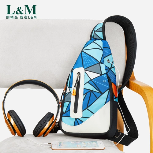 Нагрудная сумка, сумка через плечо, сумка на одно плечо, шоппер для отдыха, рюкзак, трендовая поясная сумка, в корейском стиле