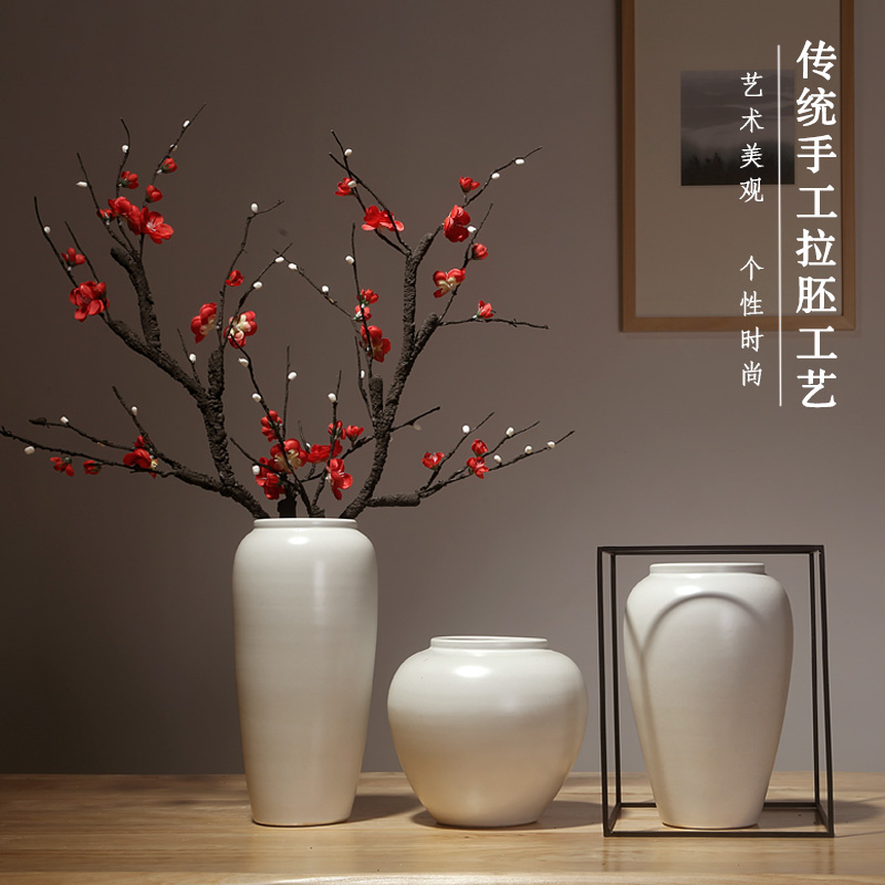 景德镇陶瓷器中式家居摆件花瓶
