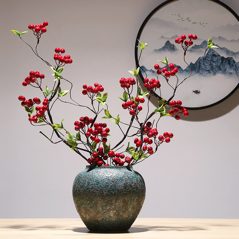 景德镇现代创意手工花瓶家居电视柜台面摆设花瓶新中式陶瓷器花瓶,家居饰品,花瓶,淘宝优惠券,粉丝福利购,淘宝优惠卷