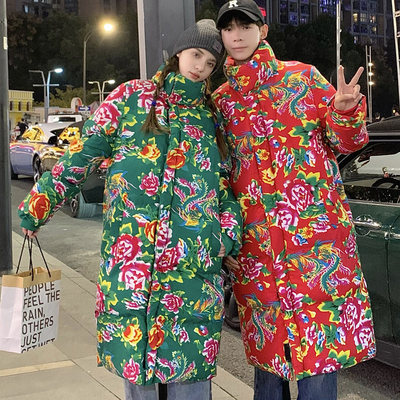 伟大航路加厚保暖棉服