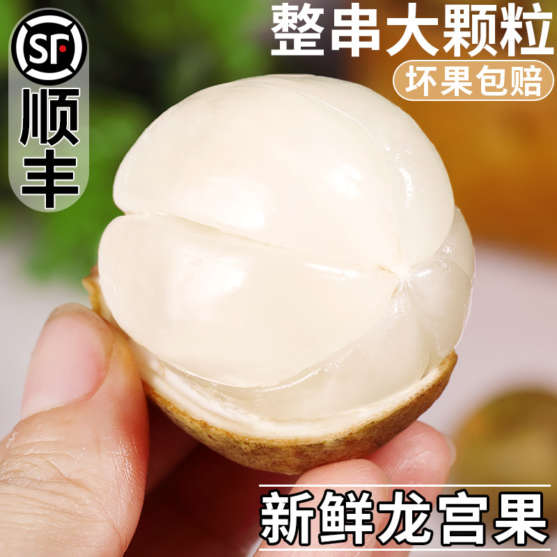 顺丰泰国龙宫果新鲜水果5斤当季现摘进口热带罕见龙贡果整箱包邮3