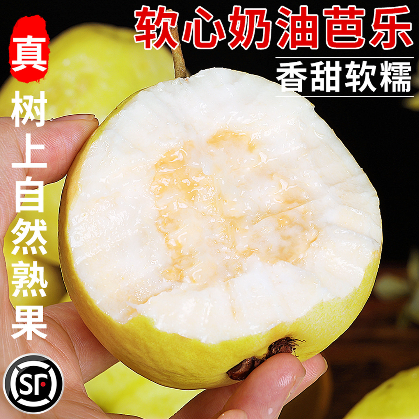 【奶油芭乐】冰淇淋口感!现摘