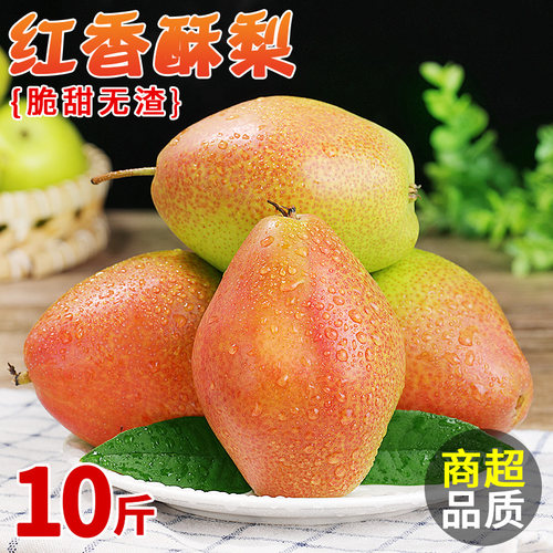 正宗红香酥梨！5A品质！皮薄肉厚