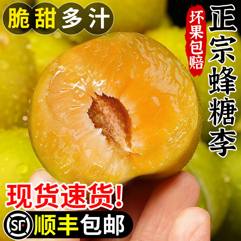 顺丰正宗贵州蜂糖李新鲜李子镇六宁马当季水果脆甜蜂蜜三华李现摘
