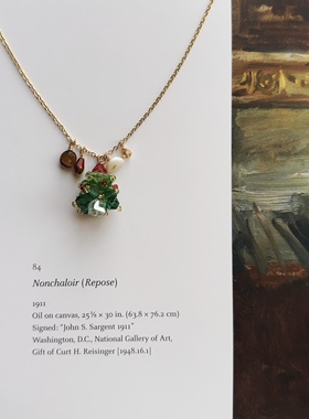 Frasier Fir｜节日限定 圣诞树新年礼物项链