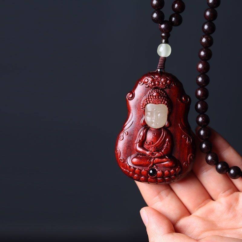 小叶紫檀夜光投影宝宝佛项链挂饰手串檀木108颗老料金星佛珠46牌,饰品/流行首饰/时尚饰品新,紫檀,淘宝优惠券,粉丝福利购,淘宝优惠卷