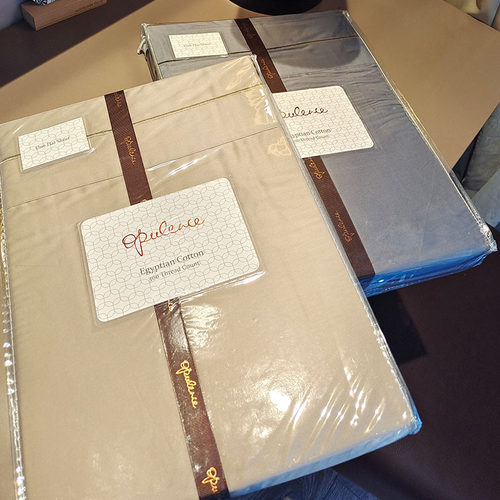 原单牛货纯棉床品高级灰卡其床单