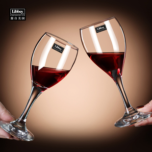 Libbey利比玻璃杯露珠系列红酒杯葡萄酒杯甜酒杯欧式酒具套装家用