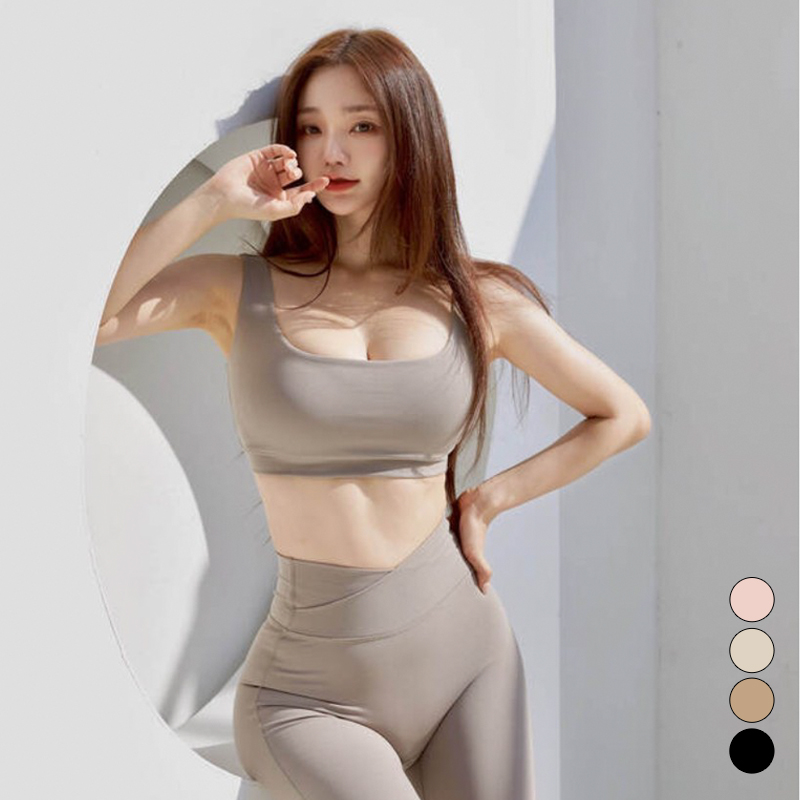 测试推荐健身速干纯色运动背心