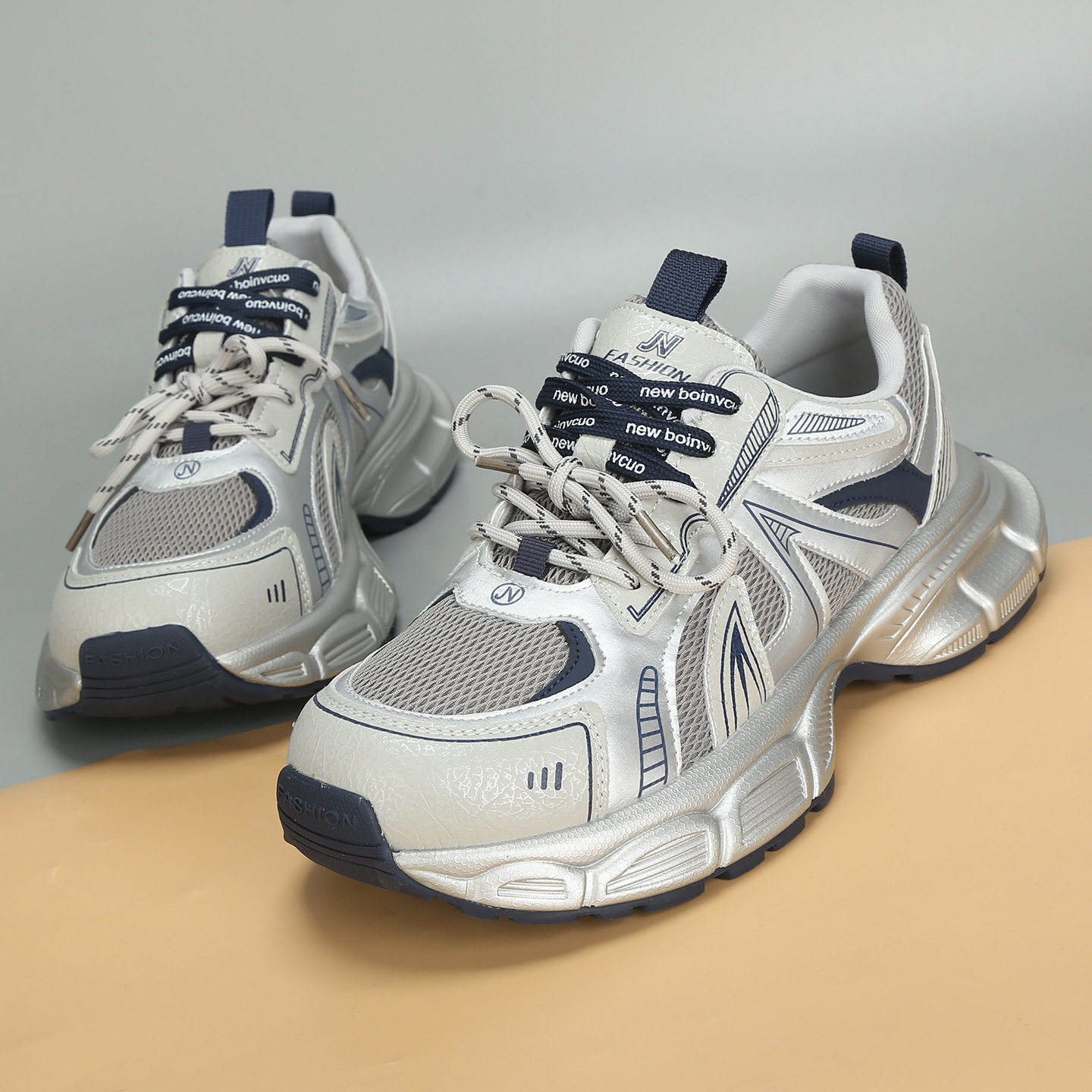 2026春季新款爱足雅大码女鞋41到43加肥网面运动休闲老爹鞋单鞋42,女鞋,时尚休闲鞋,淘宝优惠券,粉丝福利购,淘宝优惠卷