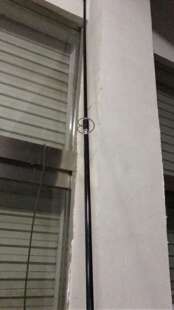 船用甚高频天线AIS玻璃钢天线飞通艾威AIS天线2.7米长船台天线